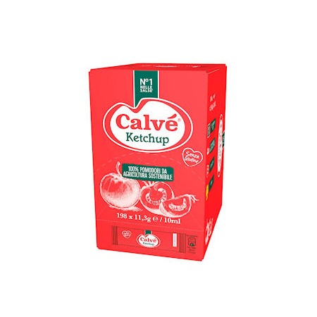 KETCHUP CALVE' MONOPORZIONE CART198PZ